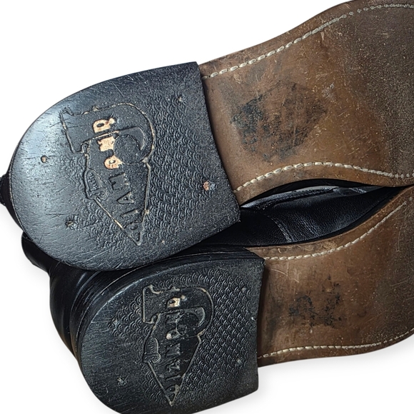 Vintage Justin Diamond J Women’s Lace-Up Boots – Size 8D (Wide) – Made in Mexico - Picture 11 of 13